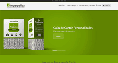 Desktop Screenshot of impregrafica.com